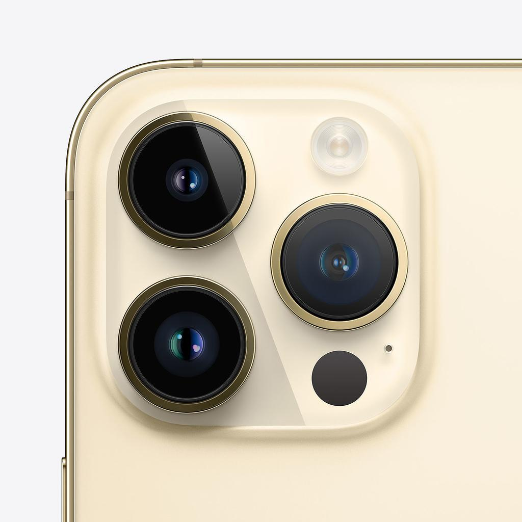 iPhone 14 Pro Max Gold view 3