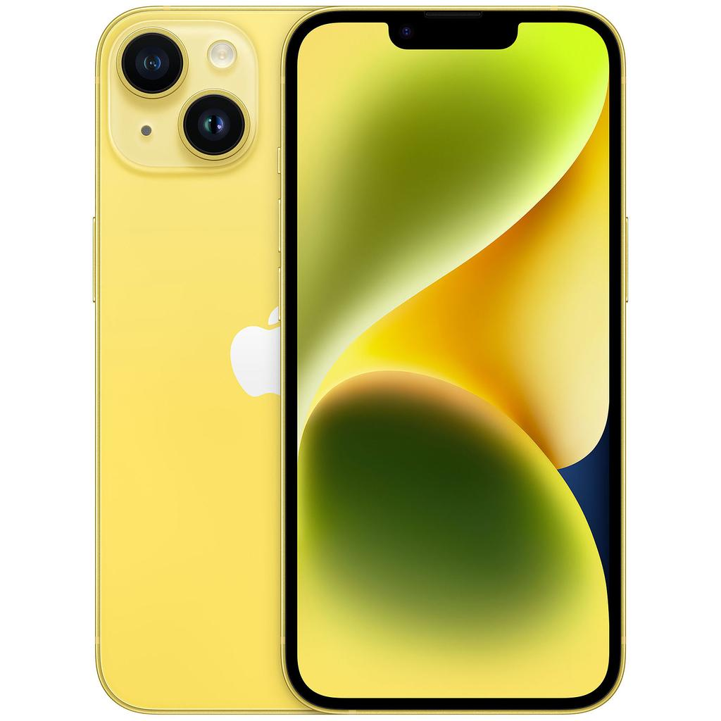 iPhone 14 Yellow view 1