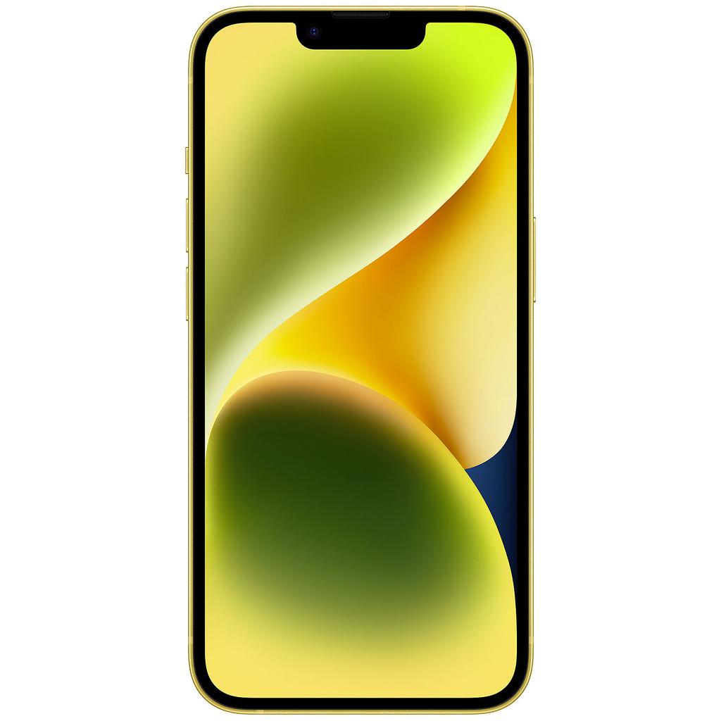 iPhone 14 Yellow view 2
