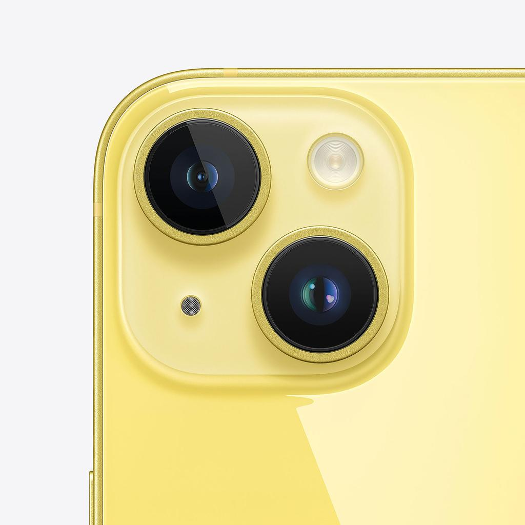 iPhone 14 Yellow view 3