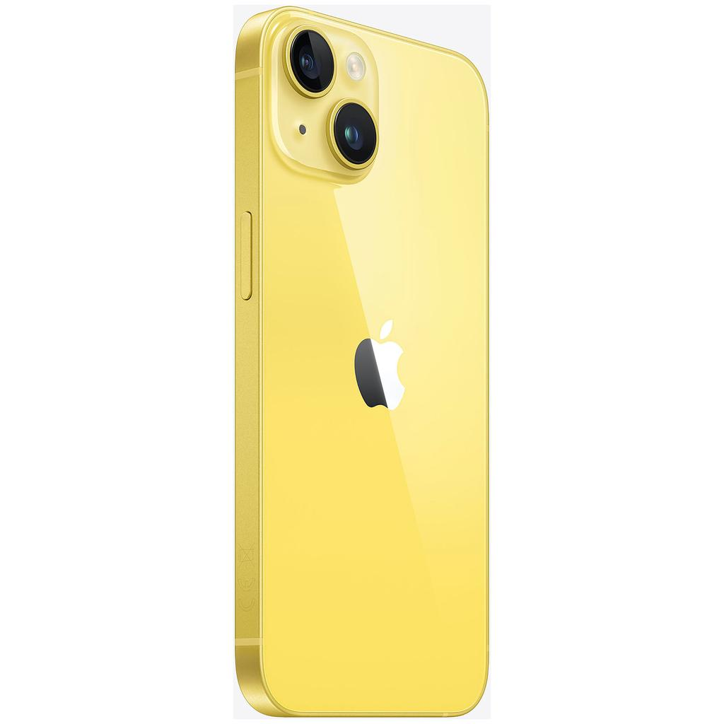iPhone 14 Yellow view 4