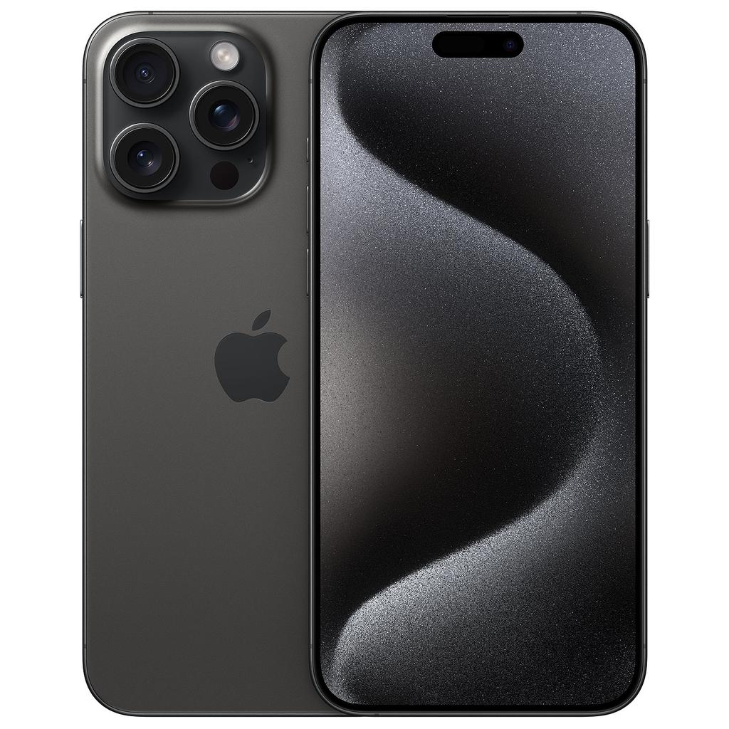 iPhone 15 Pro Max Black Titanium view 1