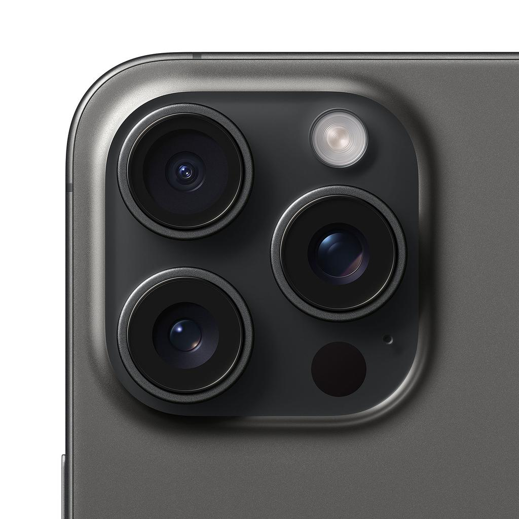 iPhone 15 Pro Max Black Titanium view 3