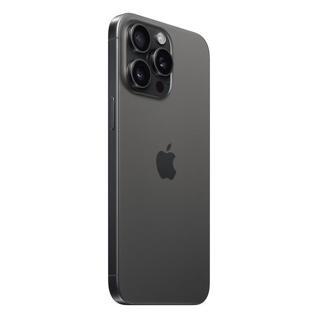 iPhone 15 Pro Max Black Titanium view 4