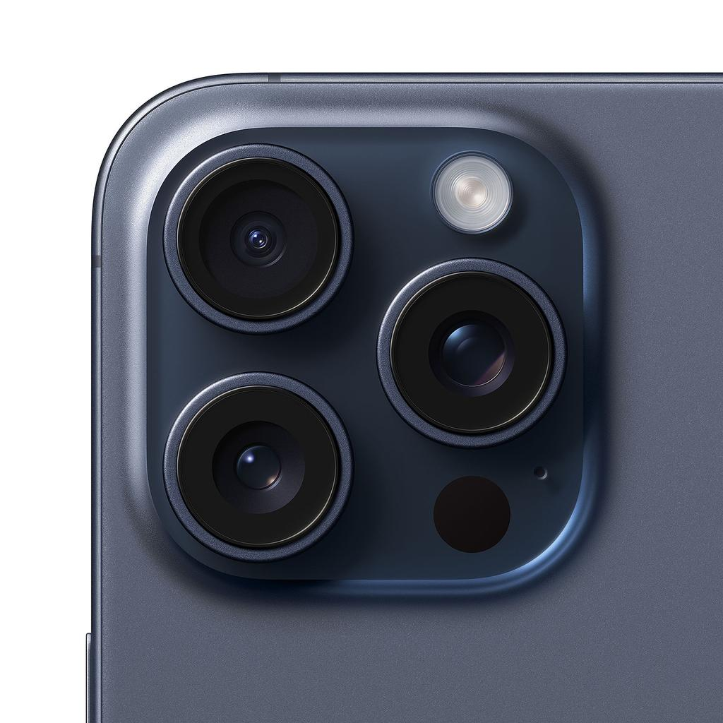 iPhone 15 Pro Max Blue Titanium view 3