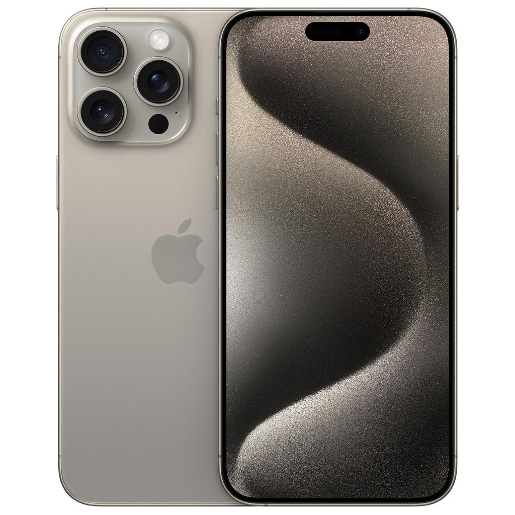iPhone 15 Pro Max Natural Titanium view 1