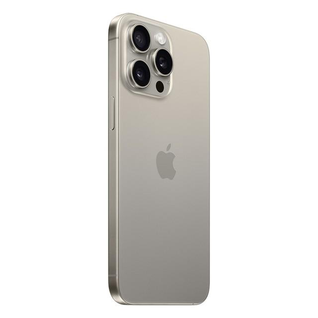 iPhone 15 Pro Max Natural Titanium view 4