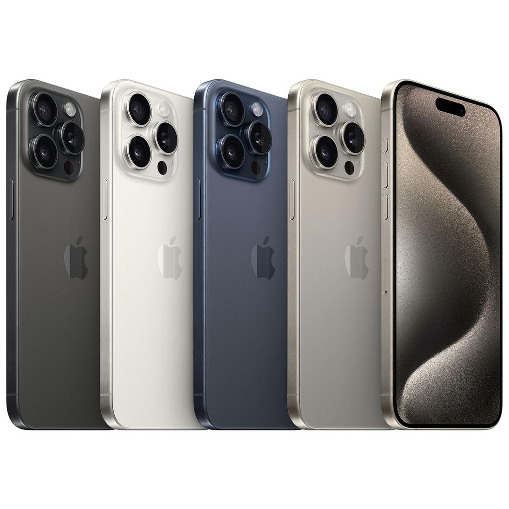 iPhone 15 Pro Max Natural Titanium view 6