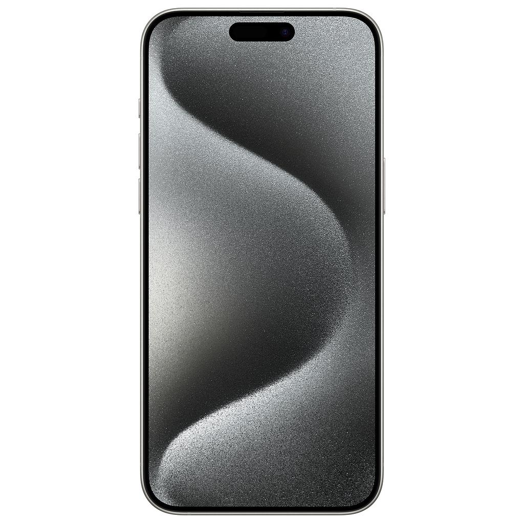 iPhone 15 Pro Max White Titanium view 2