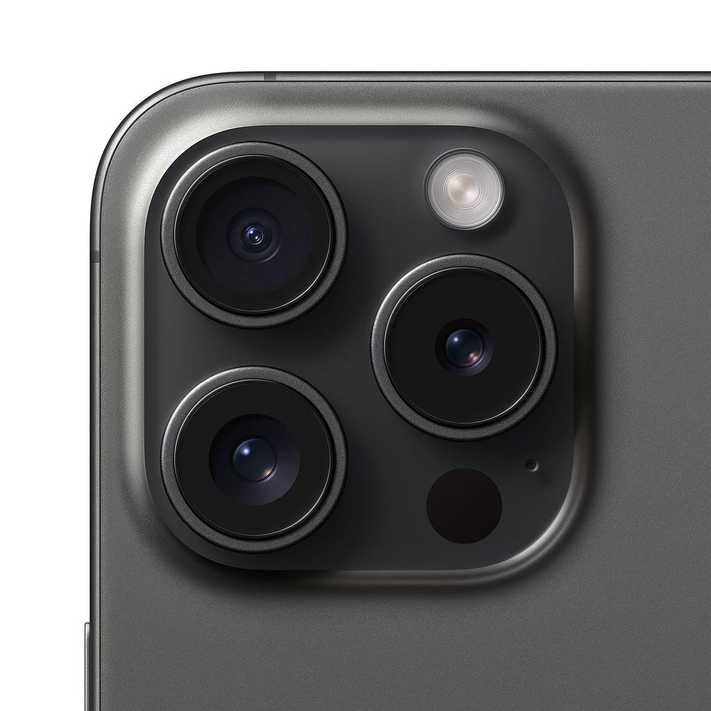 iPhone 15 Pro Black Titanium view 3