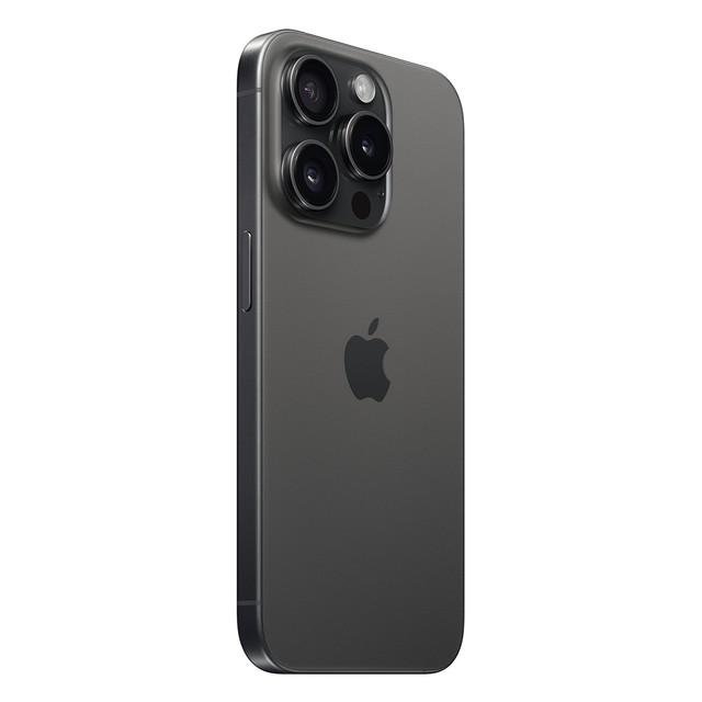 iPhone 15 Pro Black Titanium view 4