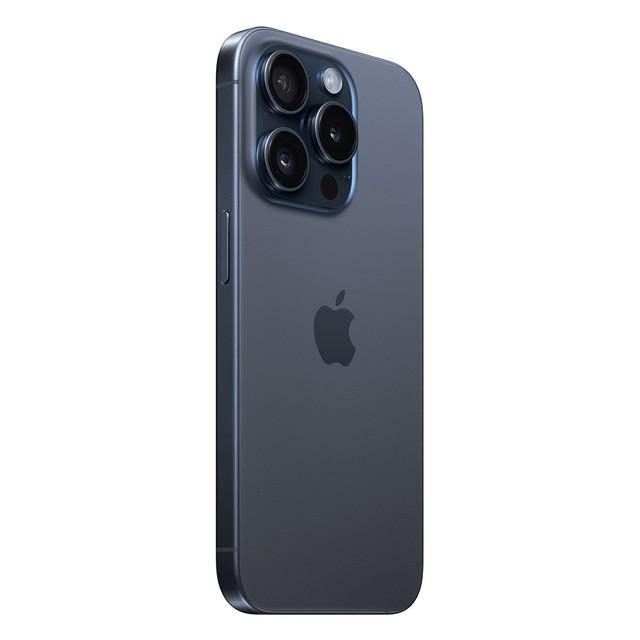 iPhone 15 Pro Blue Titanium view 4