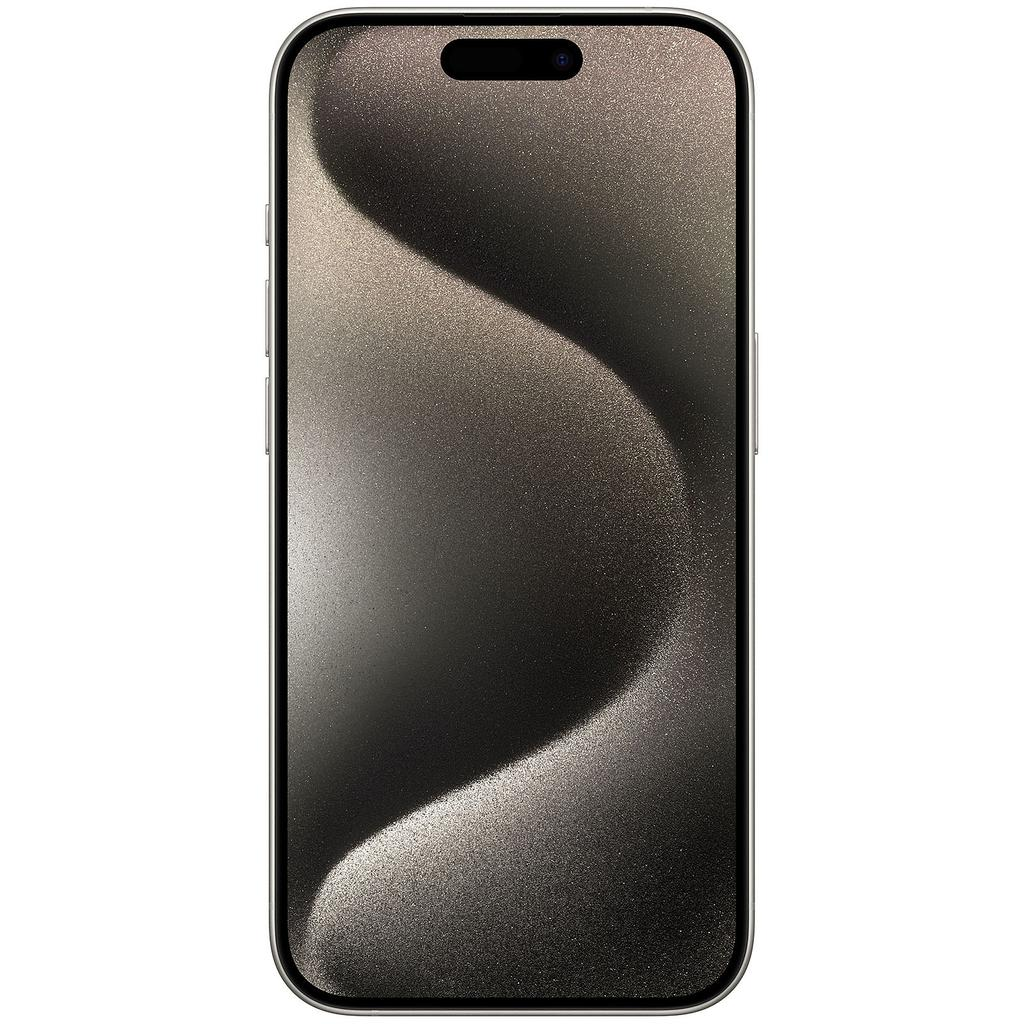 iPhone 15 Pro Natural Titanium view 2