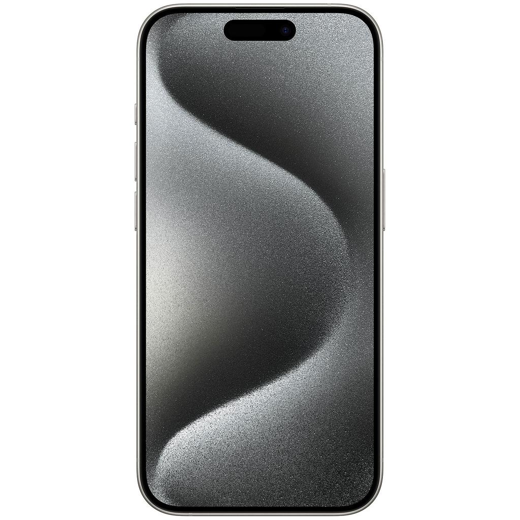iPhone 15 Pro White Titanium view 2