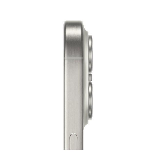 iPhone 15 Pro White Titanium view 5