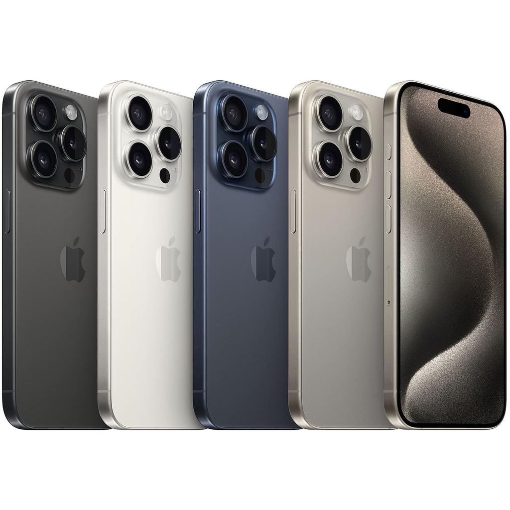 iPhone 15 Pro White Titanium view 6