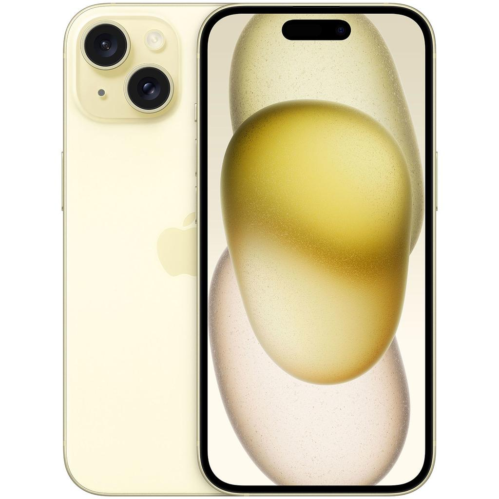iPhone 15 Yellow view 1