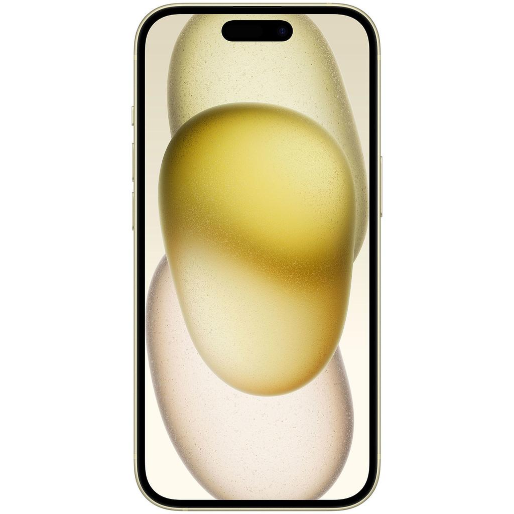 iPhone 15 Yellow view 2