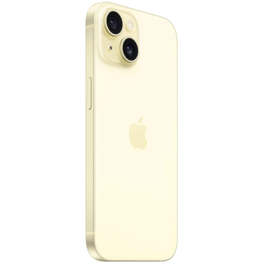 iPhone 15 Yellow view 3