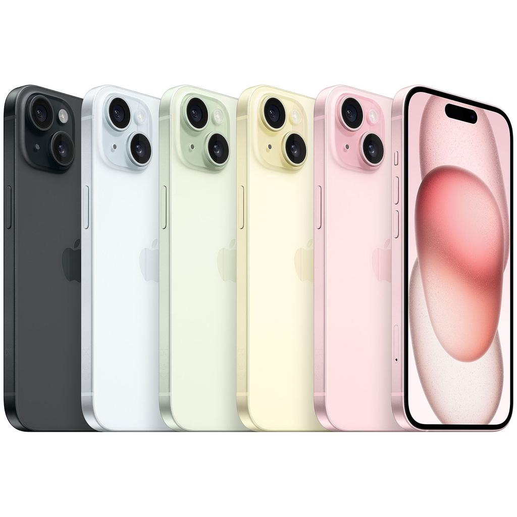 iPhone 15 Yellow view 4
