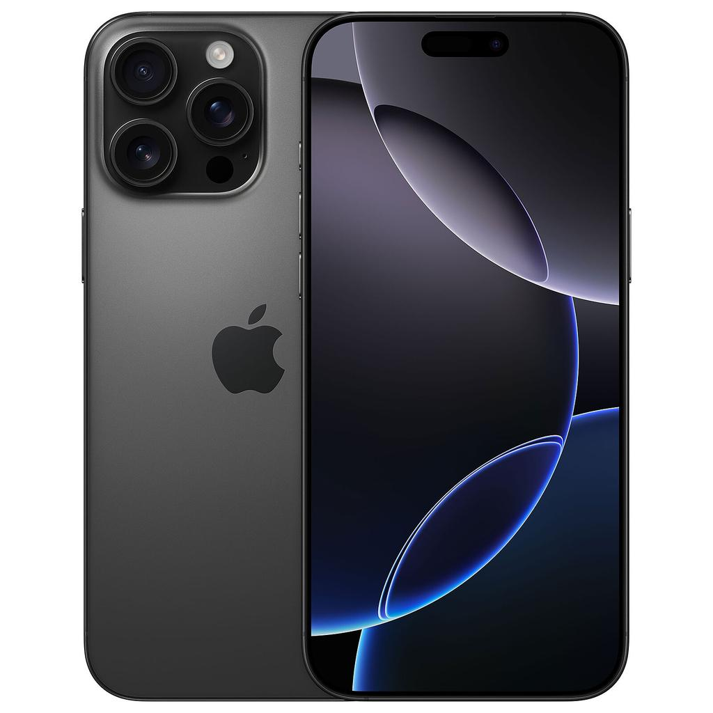 iPhone 16 Pro Max Black Titanium view 1