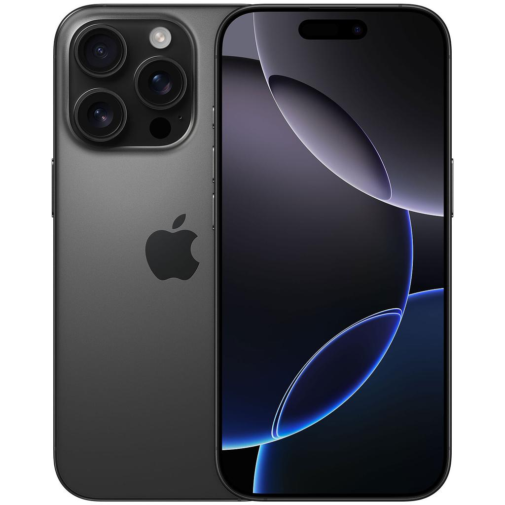 iPhone 16 Pro Black Titanium view 1