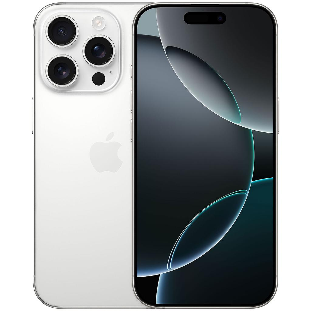 iPhone 16 Pro White Titanium view 1