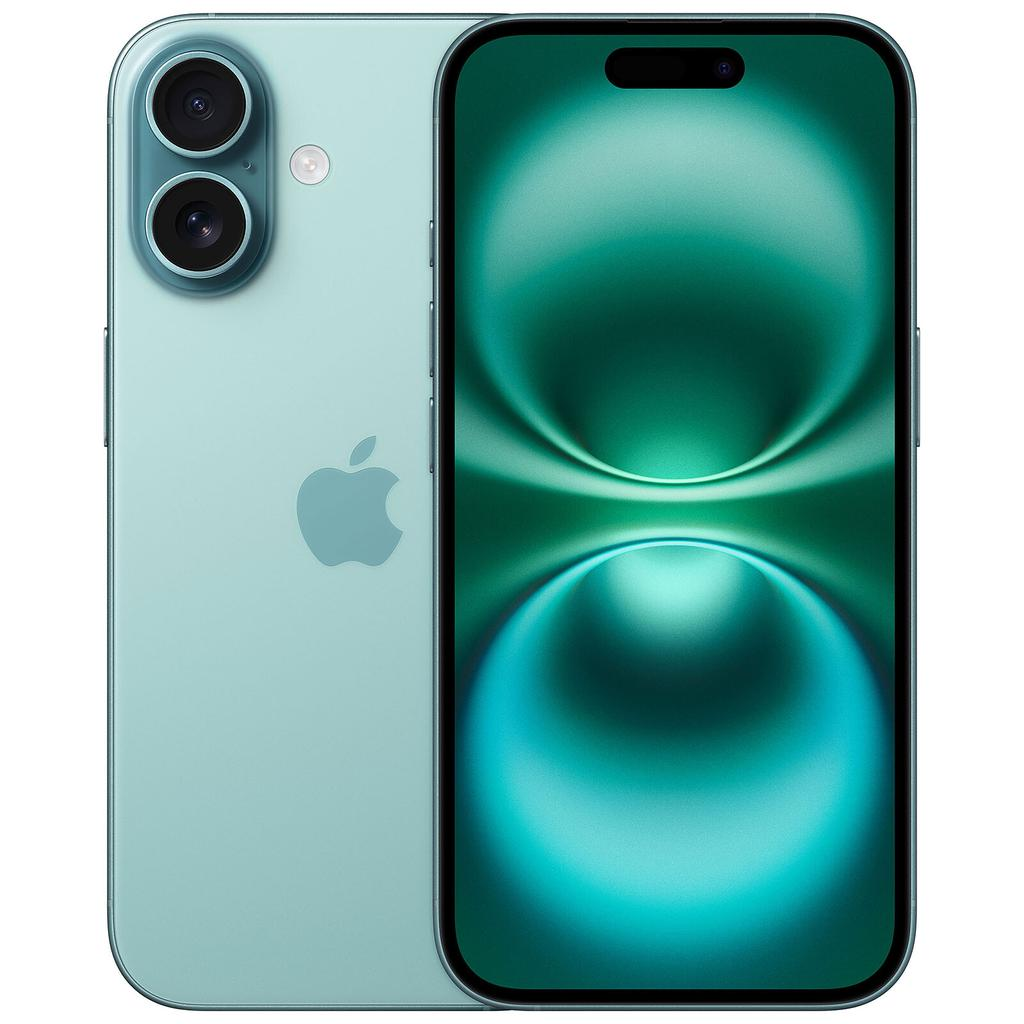 iPhone 16 Teal view 1